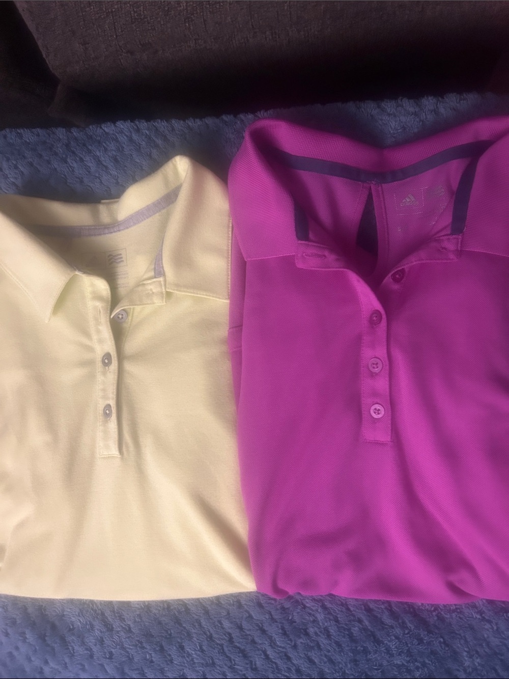 adidas Polo Short Sleeve Duo - Yellow & Fuchsia